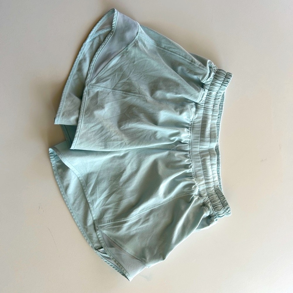 Lululemon Athletica Blue Athletic Shorts with Elastic Waistband